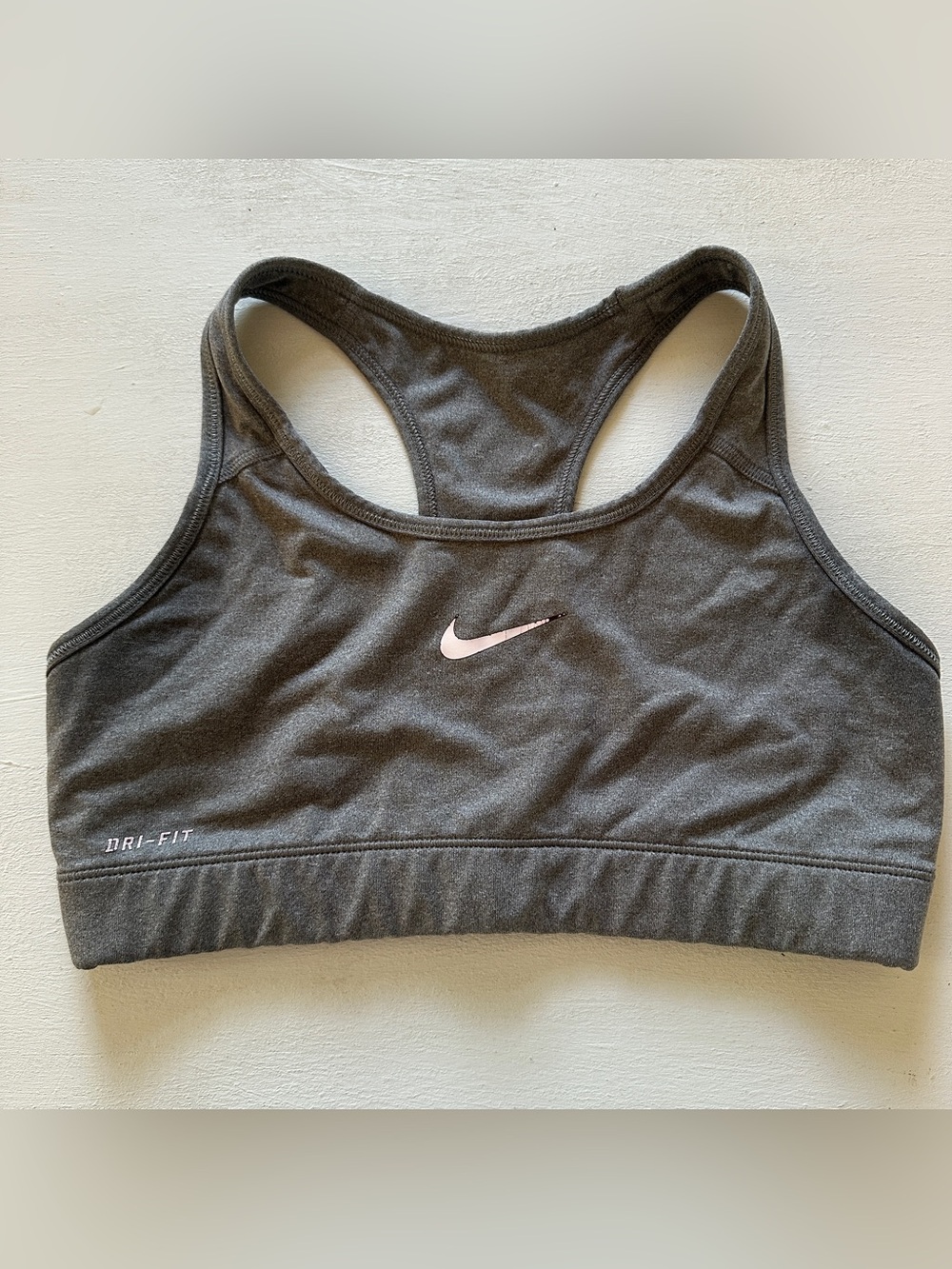 Nike Dark Gray Racerback Sports Bra